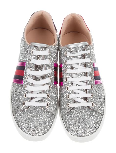 gucci sparkle sneakers.